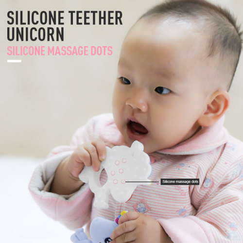 Unicorn Baby Silicone Teether