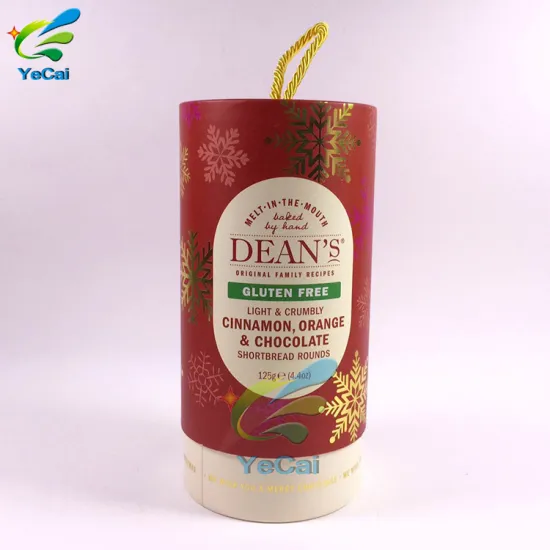 Best Price Round Paper Tube Tea Packaging Box Food Cylinder Containers