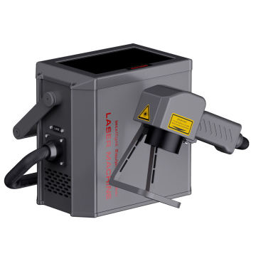 High-Power draagbare lasermarkeermachine met touchscreen en DXF-ondersteuning