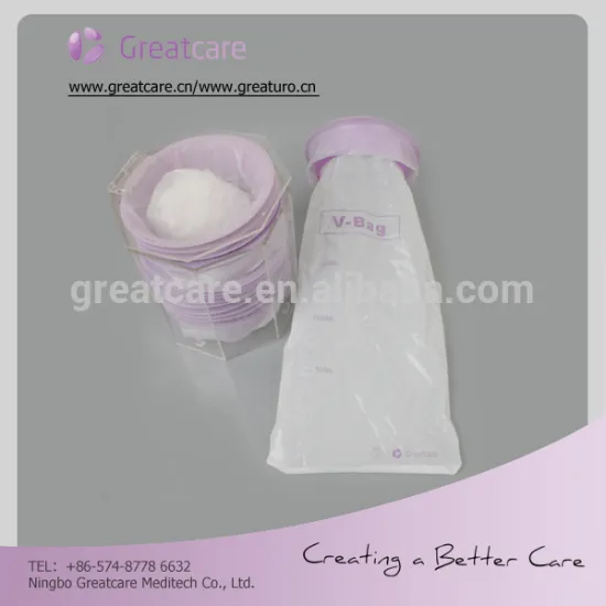 1500ML DISPOSABLE MEDICAL VOMIT BAG WITH RIGID NECK