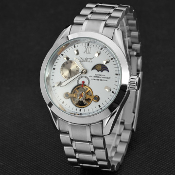 Wrist Mens 316L Stainless Steel Glass Watches