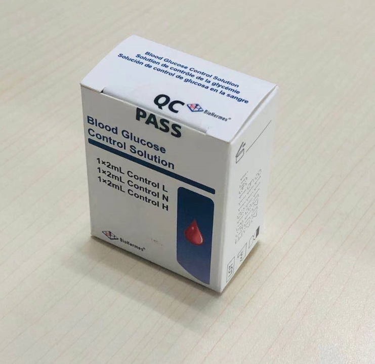 Solução de controle para teste de glicose no sangue