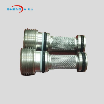 Stainless steel main valve filter element