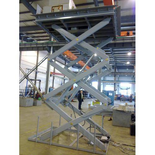 Electric high lift table
