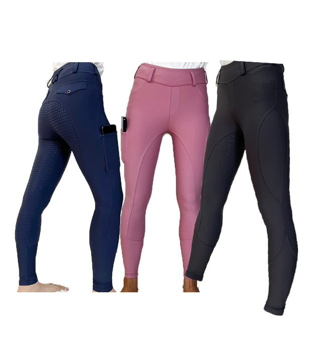 Popular Girls Side Pocket Equestrian Breeches