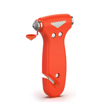 Emergency Car Safety Kit: Hard Metal Tire Cutter, Seat Belt Cutter, and Break Glass Hammer (10lbs)
