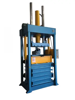 Cloth Textile Baler Press Machine