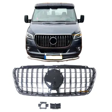 SUV MPV Sprinter W907 Mercedes Benz New Style W907 GT Front Grille 2018-2022