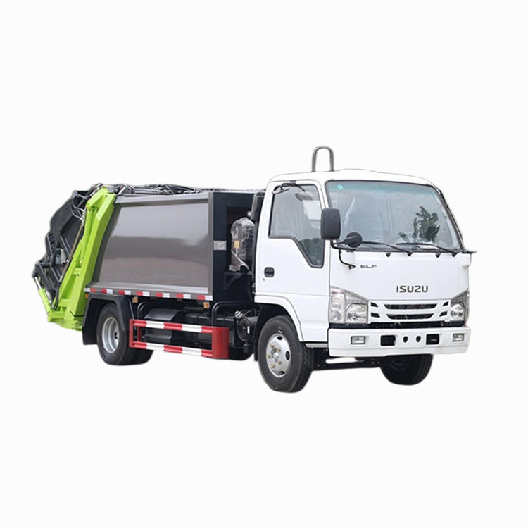 Isuzu 6CBM Light Duty Compactor Dustbin Garbage Truck