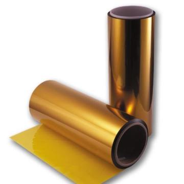 7.5Micron-250Micron Altın Renk Poliimid Pi Kapton Film