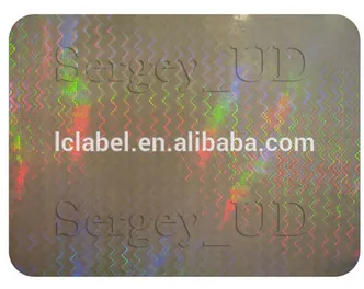 state id hologram security id card hologram sticker