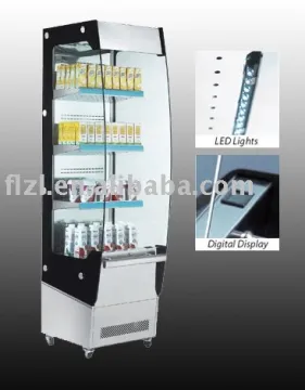 upright showcase freezer commercial refrigerator / freezer dc refrigerator