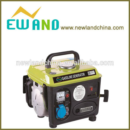 new design with AC and 12VDC hot sale small power 950 portable petrol generator