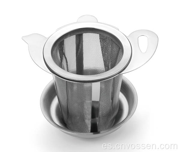 Infusor de té en forma de taza de tetera