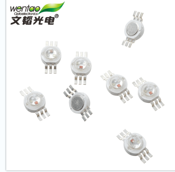 Epileds 1W Red Green Blue 350mA RGB Power Tinggi 6-Leg LED Diode