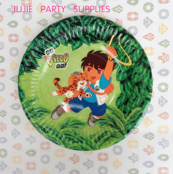 7inch 9inch Paper Plate Party Birthday