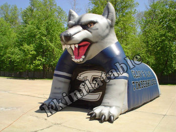 inflatable animal tunnel/advertising inflatable sports tent