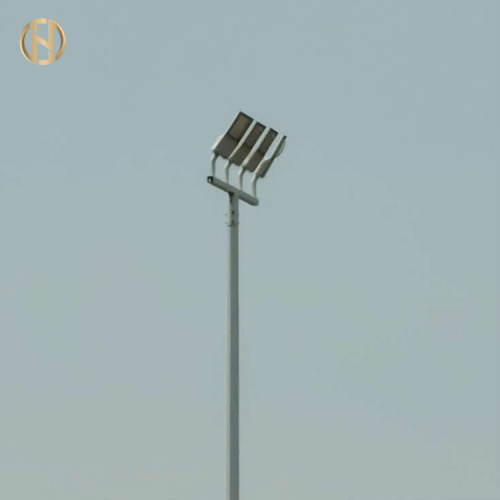 Tiang lampu baja tiang tinggi outdoor galvanis