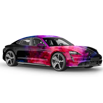 Personalized Gradient Painted Car Film Sticker for Auto Color Change