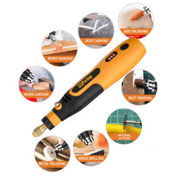 GSFIXTOP 3.2MM 3.7V Professional Electric Die Grinder - Multifunctional