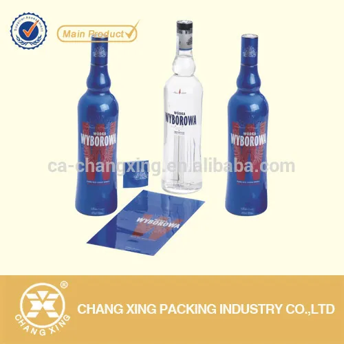 Beverage Shrink Film Label Shrink Sleeve Label Heat Shrink Labels