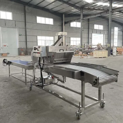 Snowflake Chicken Fillet Wrapping Machine - Customized Crumbing Equipment for Chicken Breast Processing