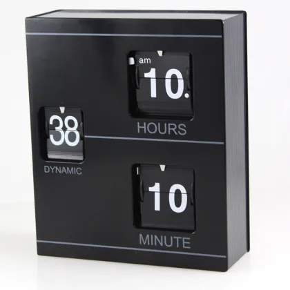 MK time Factory Flip Clock Book Design Clocks Decent Clock Gifts