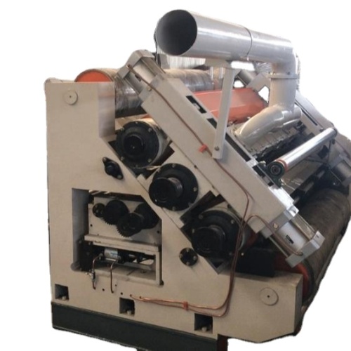 Corrugated cardboard single facer making machine