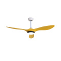 52 Inch Yellow Ceiling Fan Light Hot summer ceiling fan with light Factory