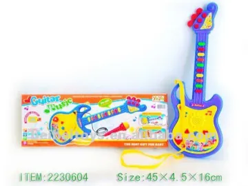 Plastic Electronic Guitar for Kids