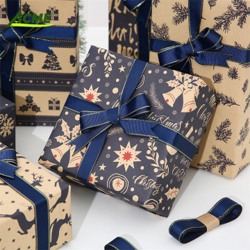 Kraft Paper Retro Christmas Gift Wrapping Paper