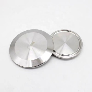 316L 304 stainless steel sanitary tri clamp colokan ujung padat - 1/2 '' hingga 6 ''