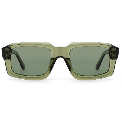 Bold Square Acetate Sunglasses