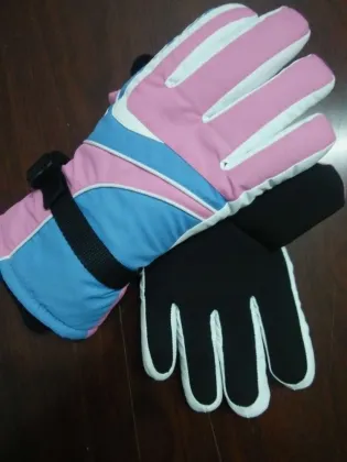 Winter ski gloves sport
