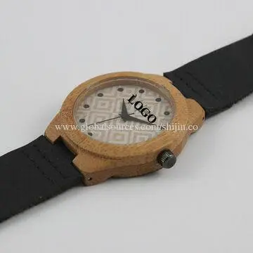 High-end Bamboo Wooden Watch, Handcrafted from Sustainable Bamboo and Wood