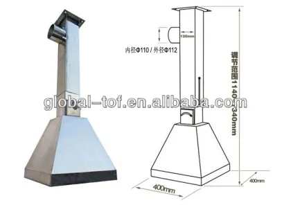 laboratory furniture Atomic Hood/atomic absorption extractor (stainless steel)