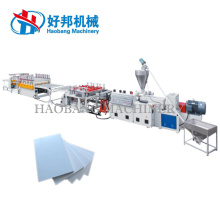 Plastic PVC Marble Foam Board Extruder Machine