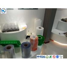 Transparent PVC blister pharmaceutical packaging sheet roll