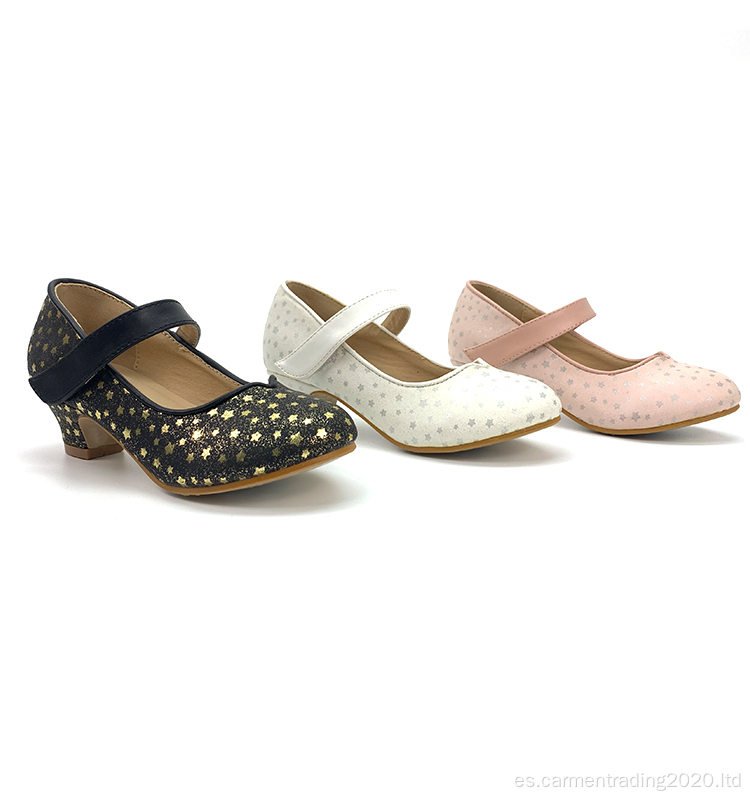 Princesa zapatos diamantes de diario sandalias de fondo de cuña