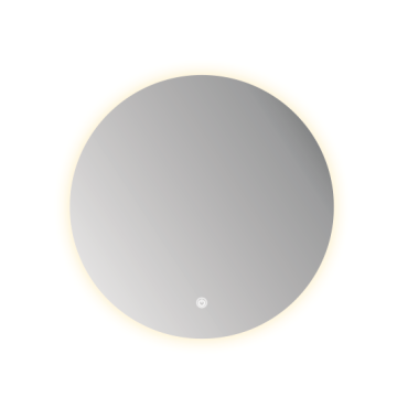Настенное декоративное зеркало круглой формы для ванной комнаты