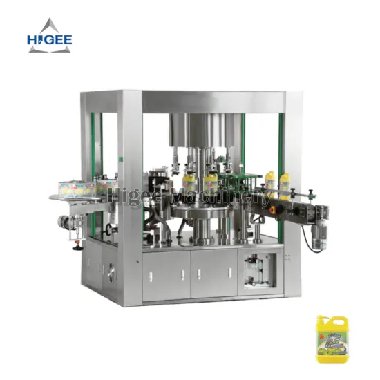 Hot Melt Glue Label Applicator for OPP BOPP Materials on Flat Square Plastic Bottles