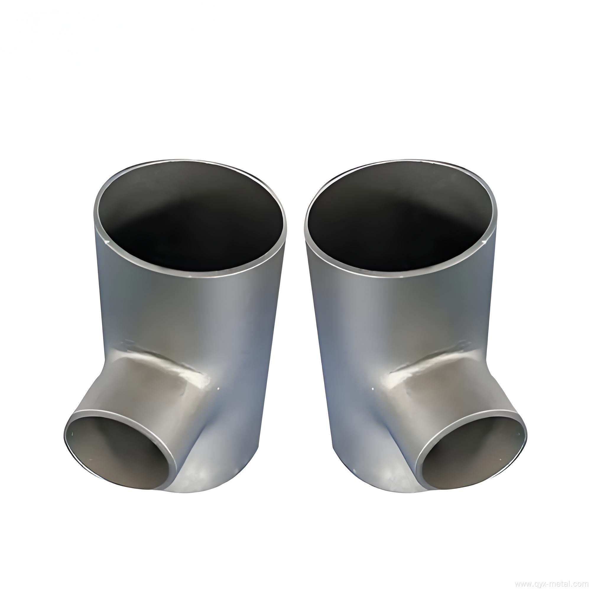 High-Quality Titanium Alloy Large Diameter Tee Fittings