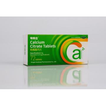 Calciumcitraattabletten supplement