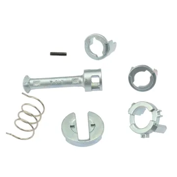 KKMOON Front Left Right Door Lock Cylinder Repair Kit Replacement Parts Repair tool for BMW E46 3 SERIES