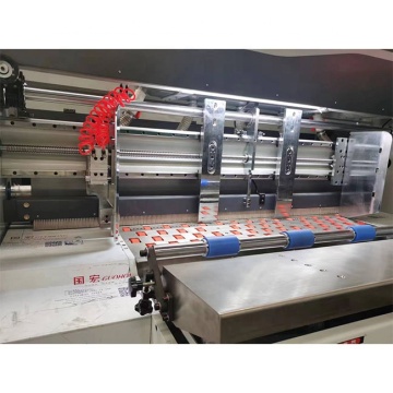 lead edge feeder printer slotter die cutter machine