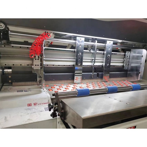 lead edge feeder printer slotter die cutter machine