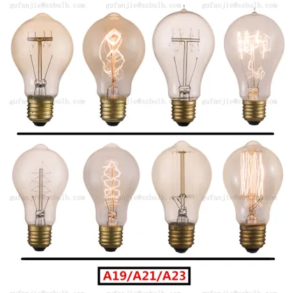 Vintage Edison Bulbs: 25W-60W Retro Decorative Incandescent Lamps