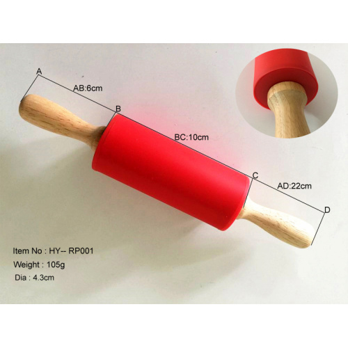 Mattarello in silicone con superficie antiaderente