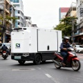 Fourgon sans conducteur rentable pour la logistique urbaine d’Asie du Sud-Est