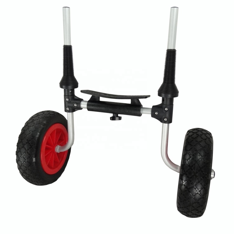 Collapsible Kayak with Bunker Dolly and Flat-Free Wheels